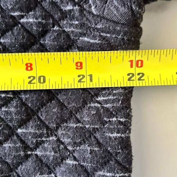 Entro Corbet Style Quilted 1/4 Button Down Pullover Sweatshirt Sz. L - Picture 8 of 8